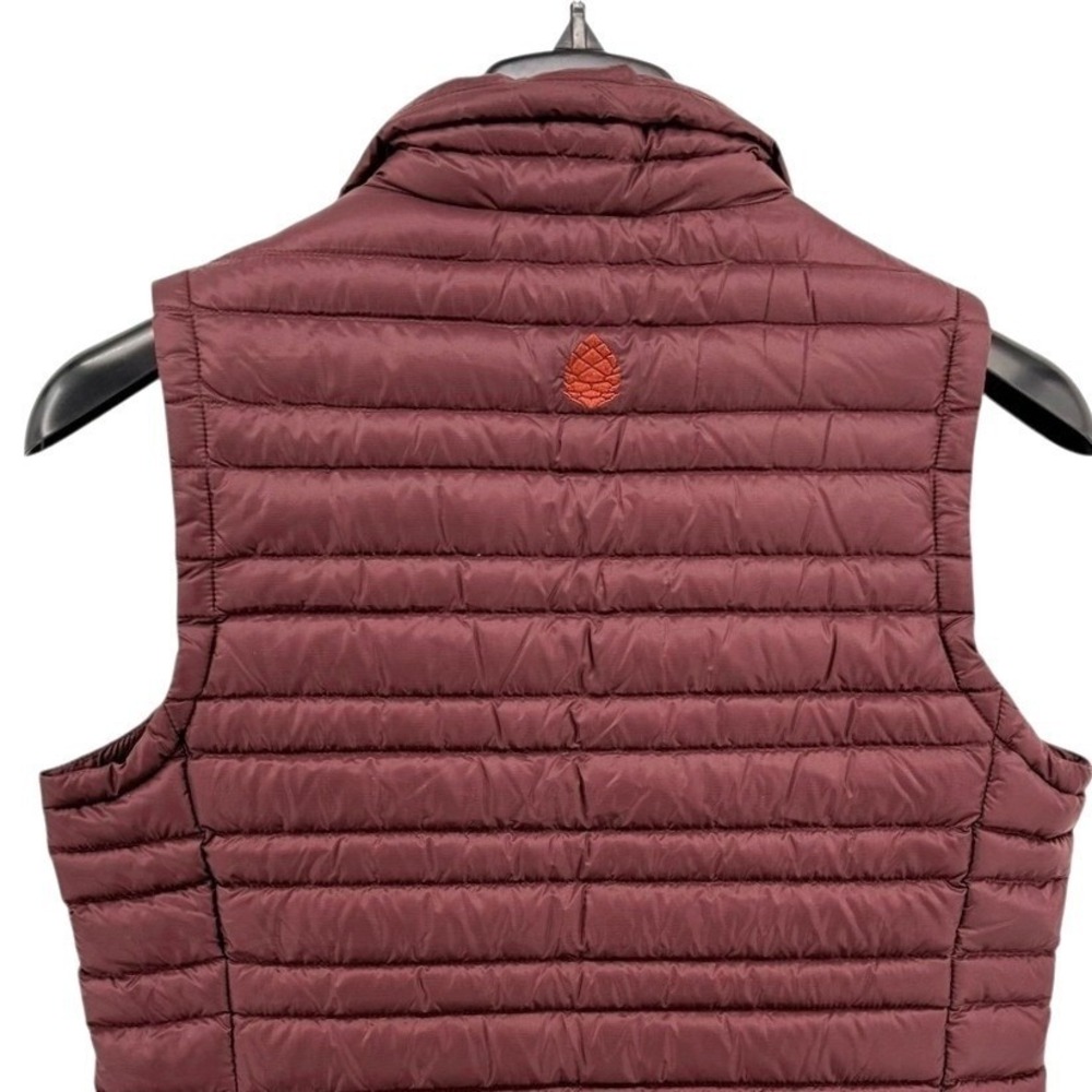 NEW Stio Pinion Down Vest Womens Small Puffer Orange/Rust 800 FillPower HyperDRY - Picture 8 of 15